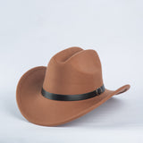 Long Horse Rider Fedora – Premium Wool Felt Hat