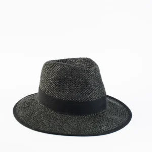 Straw  Mesh Fedora Hat