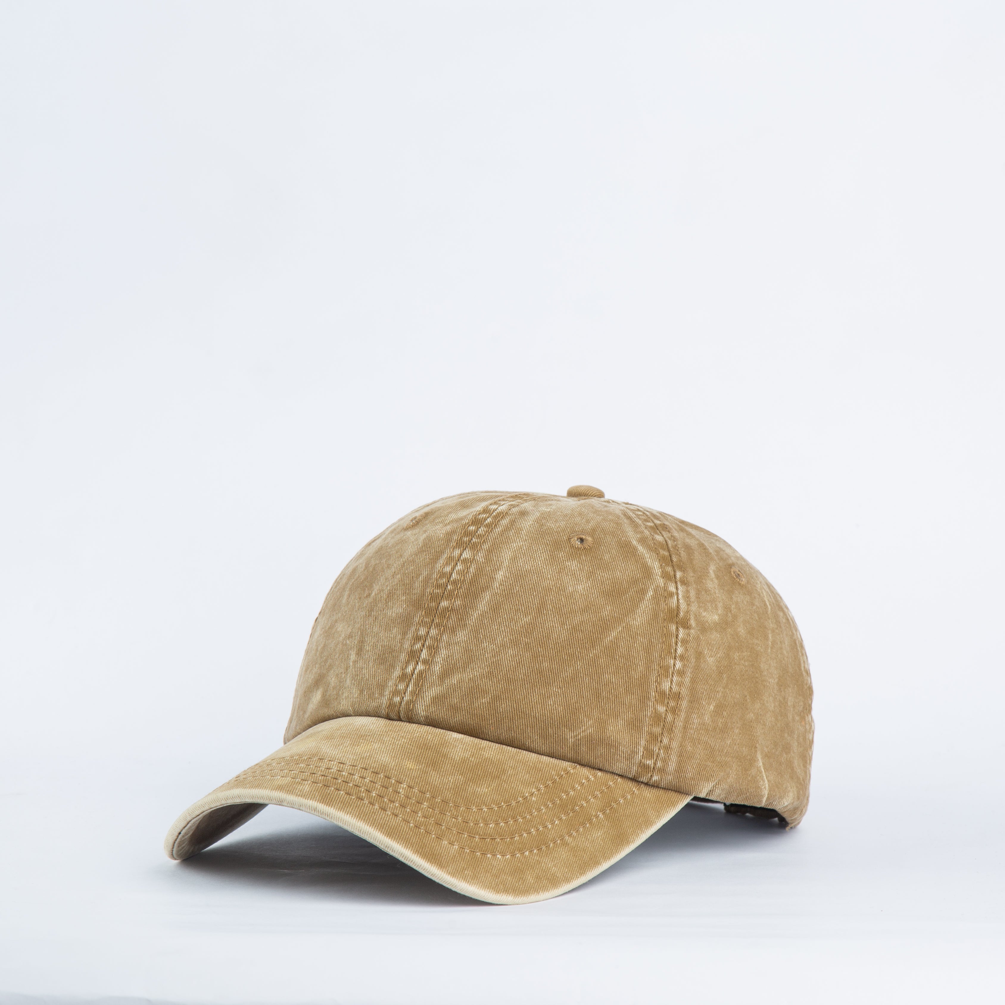 Washed Cotton Jeans Cap -NEW