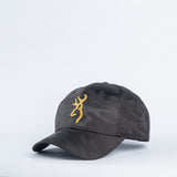 Black Embossed Camo Cap