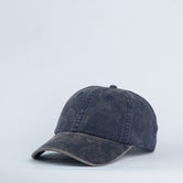Washed Cotton Jeans Cap -NEW
