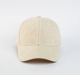 Basic Linen fabric Cotton Cap