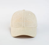 Basic Linen fabric Cotton Cap