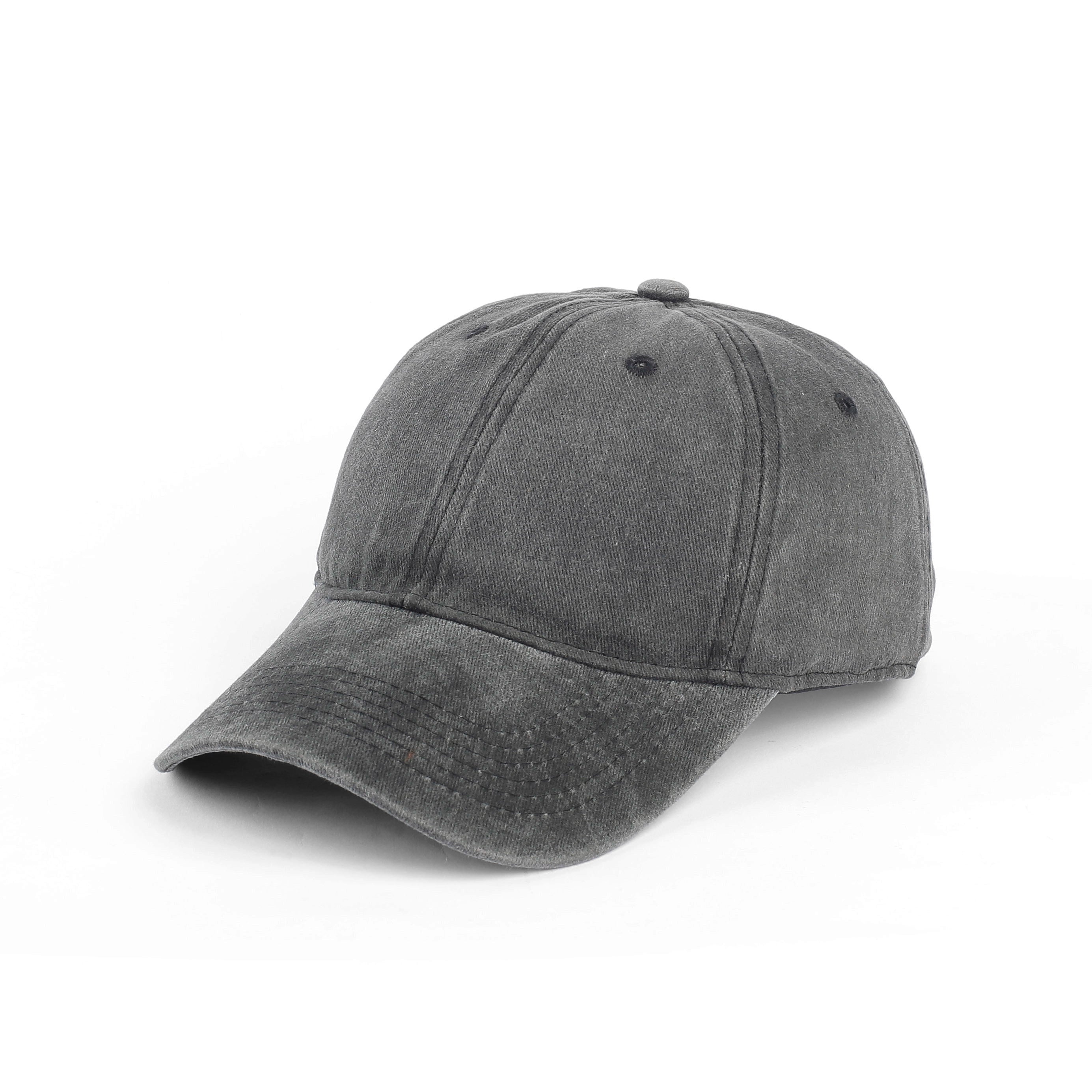 Washed Cotton Jeans Cap