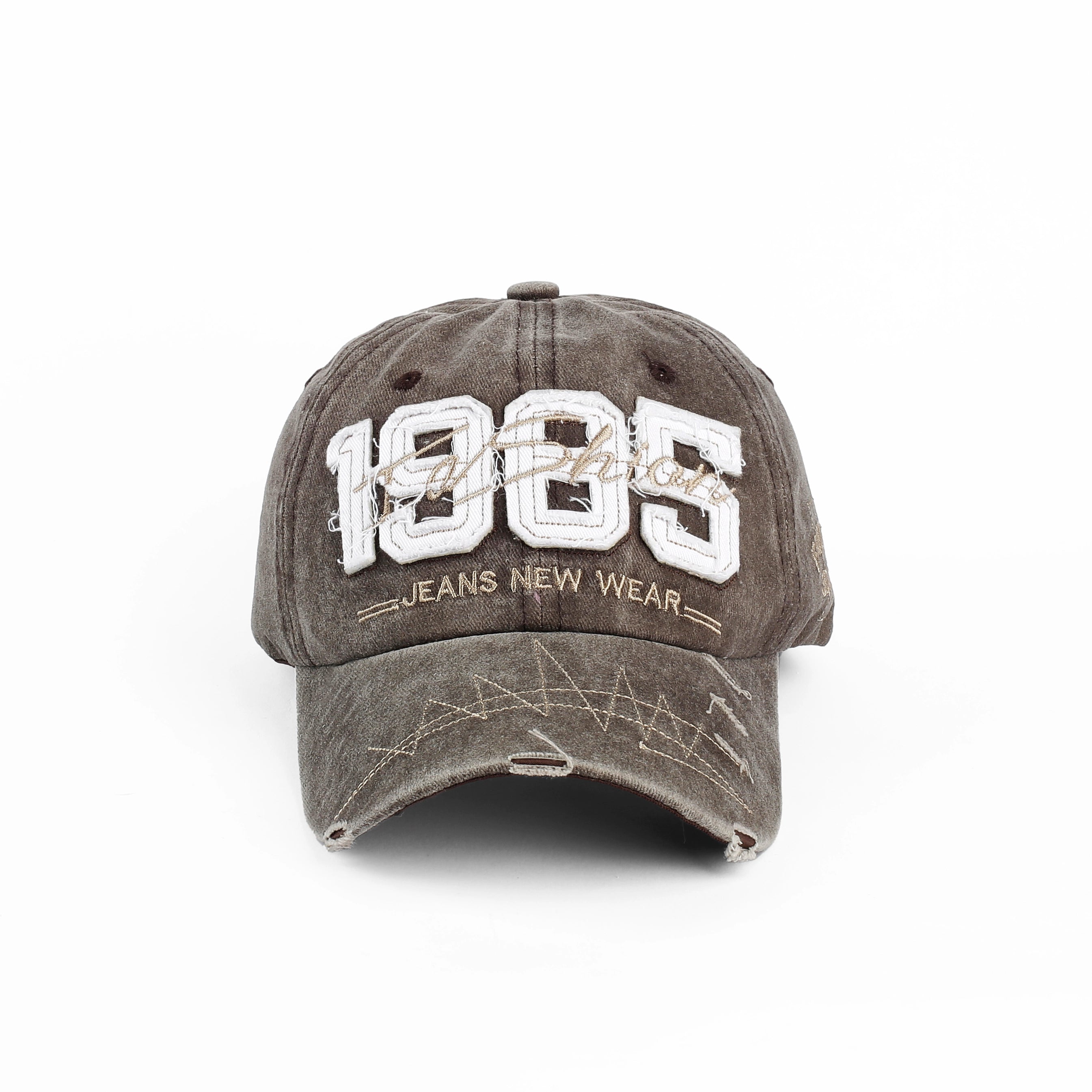 Unisex Washed  cotton cap - 1985