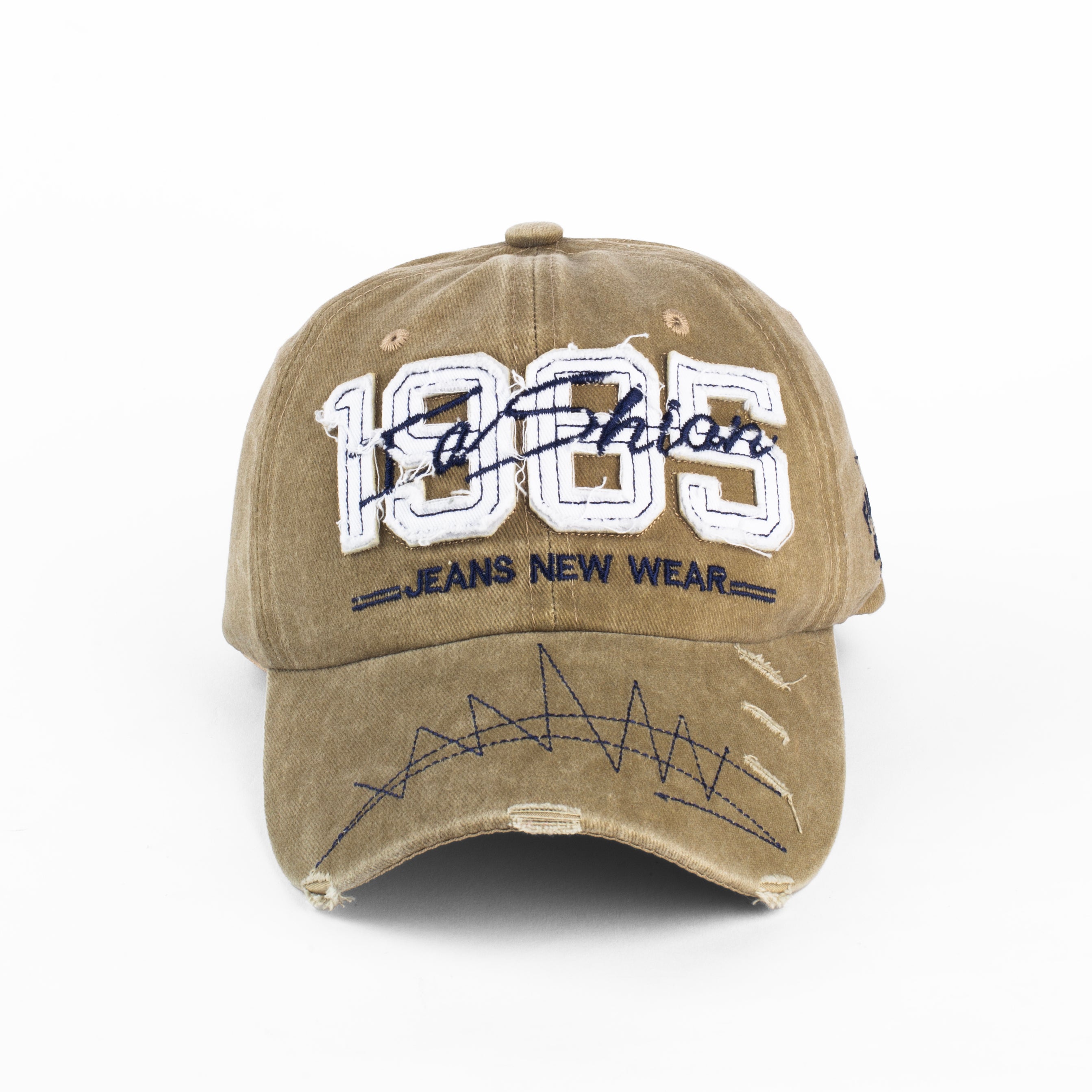 Unisex Washed  cotton cap - 1985