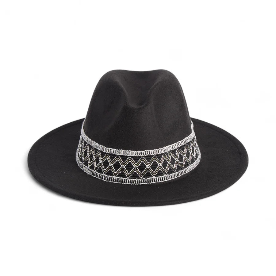 Decorated Fedora FD-1050