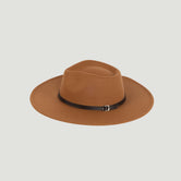 Fedora Hat – Premium Wool Felt, Classic Timeless Style, Elegant & Durable Design – Light Brown