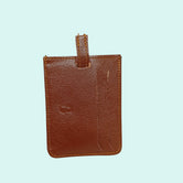 Premium Genuine Leather Slim Card Holder Wallet  with Easy Pull Tab, Compact Size & Everyday Minimal Design - كراته جلد طبيعي