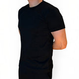 Men's Premium Textured Crew Neck T-Shirt – Soft Fabric, Regular Fit, Lightweight Everyday Summer Wear