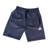 Men's Premium Casual Shorts – Regular Fit, Elastic Waist, Zipper Pockets, Lightweight Summer Everyday & Travel Wear