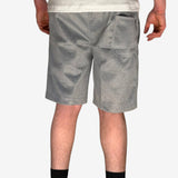 Men's Premium Casual Shorts – Regular Fit, Elastic Waist, Zipper Pockets, Lightweight Summer Everyday & Travel Wear