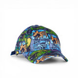 BabaCap Printed Baseball Cap, Adjustable Small Fit, Lightweight Polyester, Boys Sports Hat