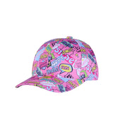 BabaCap Printed Baseball Cap, Adjustable Small Fit, Lightweight Polyester, Boys Sports Hat