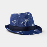 COASTLINE TRILBY STRAW FEDORA HAT