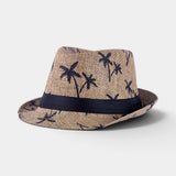 COASTLINE TRILBY STRAW FEDORA HAT