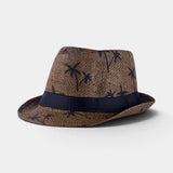 COASTLINE TRILBY STRAW FEDORA HAT